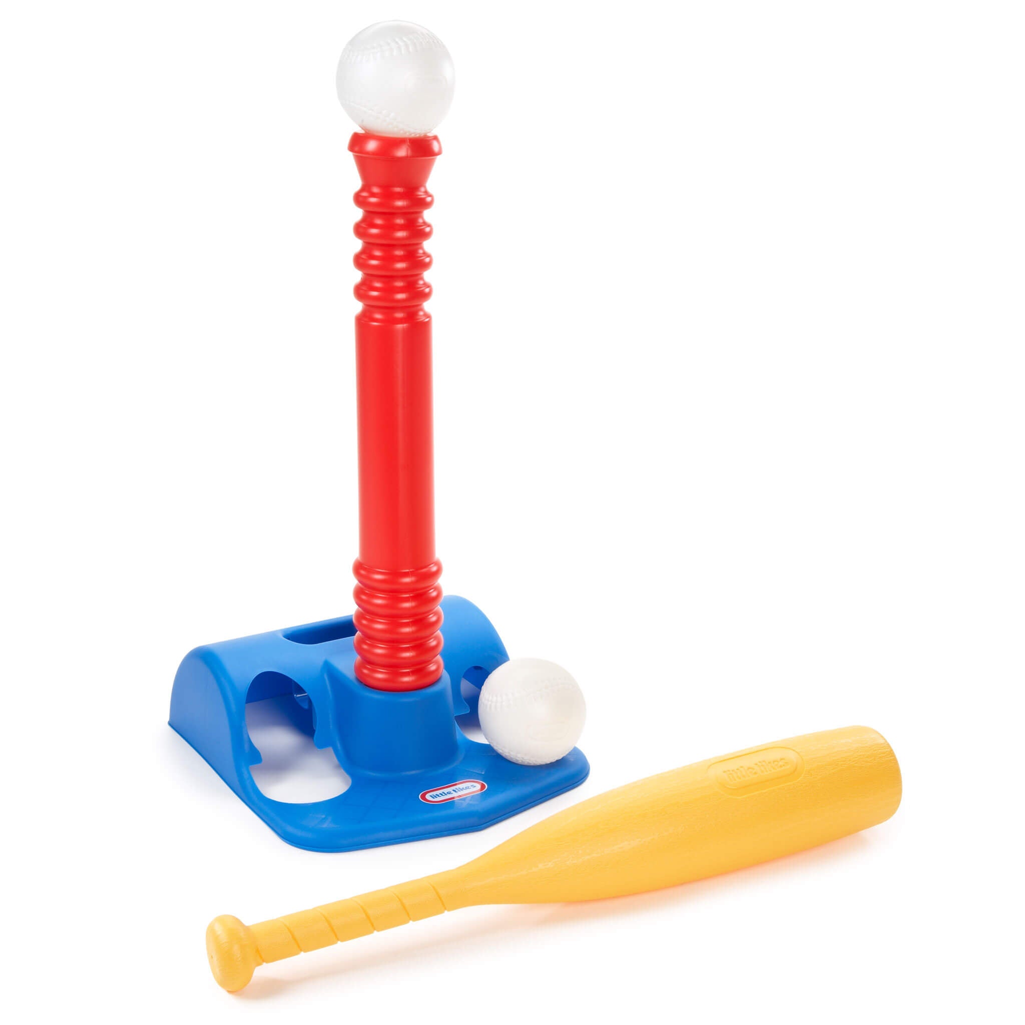 TotSports™ T-Ball Set - Toddler T-Ball Practice Set Designed for Early Baseball and Softball Practice