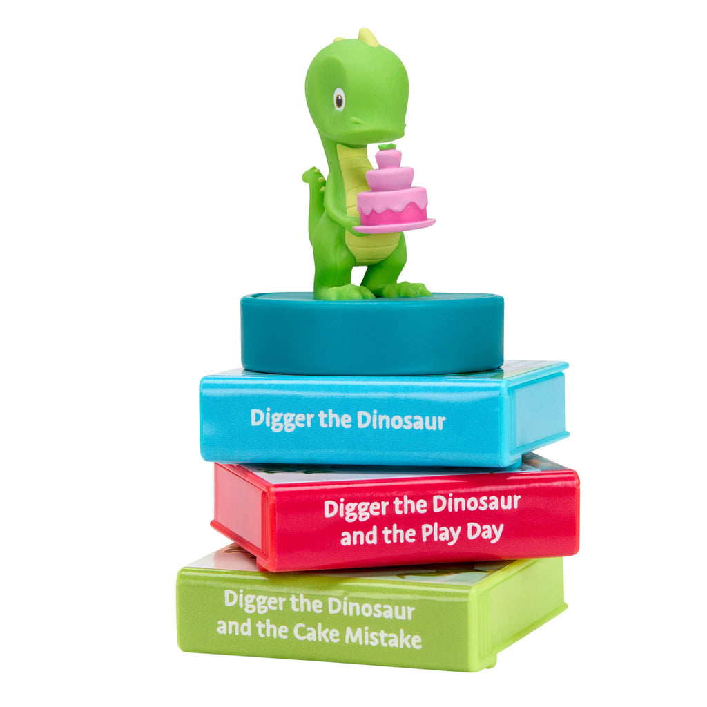 Story Dream Machine™ Harper Collins Digger the Dinosaur - Digger the Dinosaur Story Pack Designed for Dinosaur-Themed Read-Along Adventures