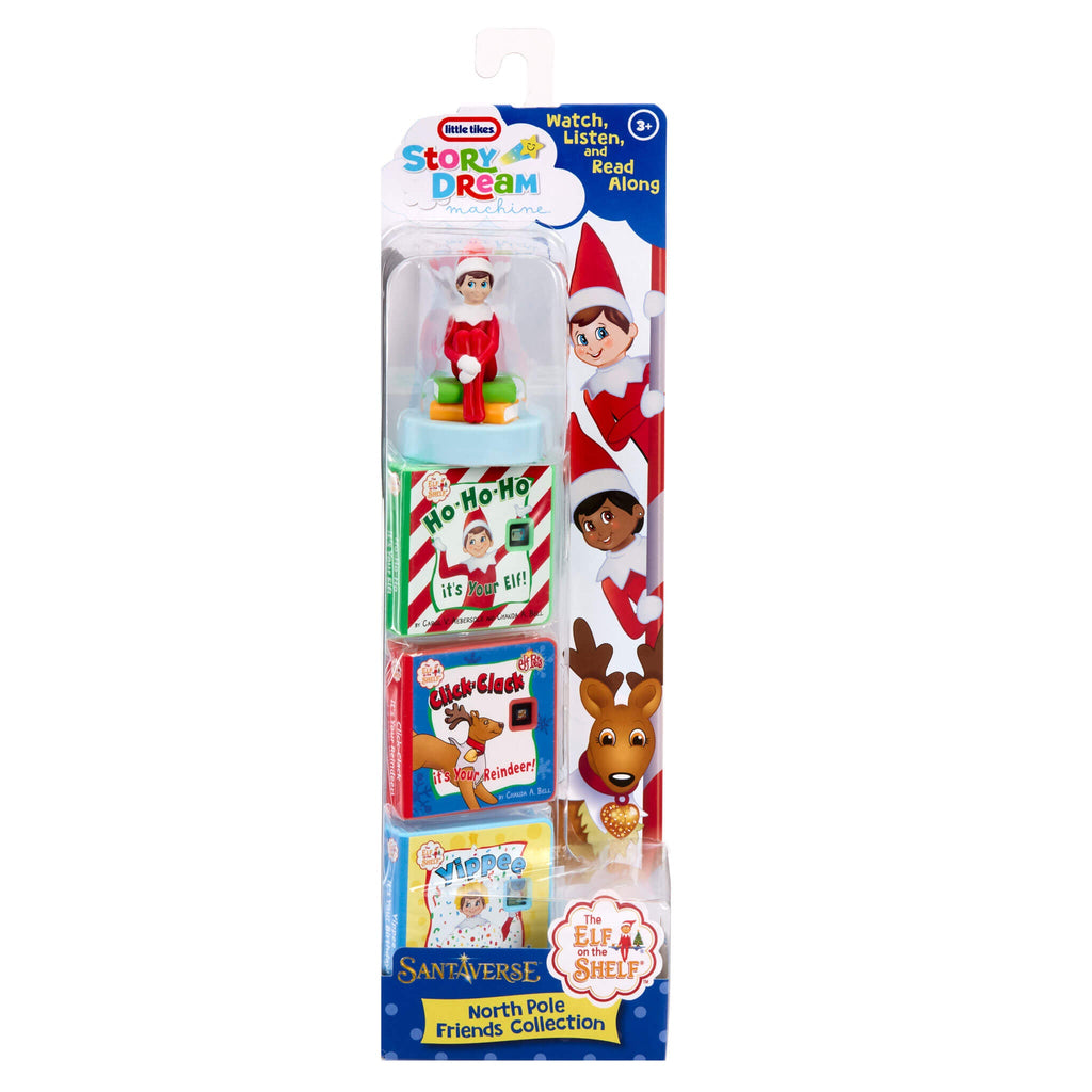 Story Dream Machine™ The Elf on the Shelf Santaverse North Pole Friends Collection - North Pole Friends Story Collection Designed for Seasonal Read-Along Storytime