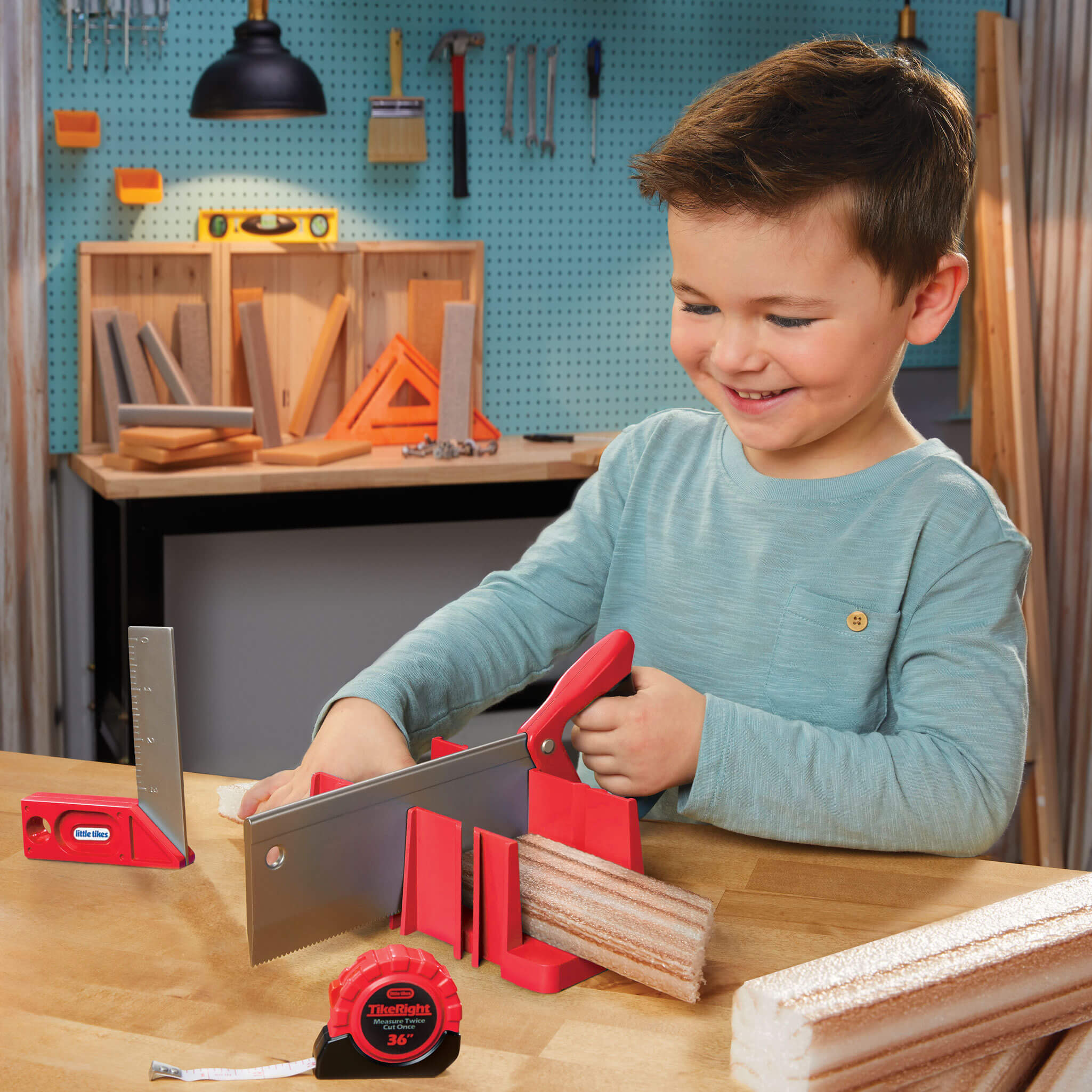 Creative Construction™ Measure and Cut Set - Creative Construction Measure and Cut Set Designed for Early Construction Concepts and Role Play