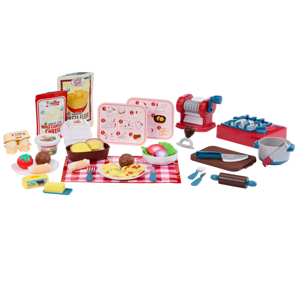Creative Chefs™ Italian Restaurant Kit - Creative Chefs Italian Restaurant Kit Designed for Pretend Pasta Making and Restaurant Role Play
