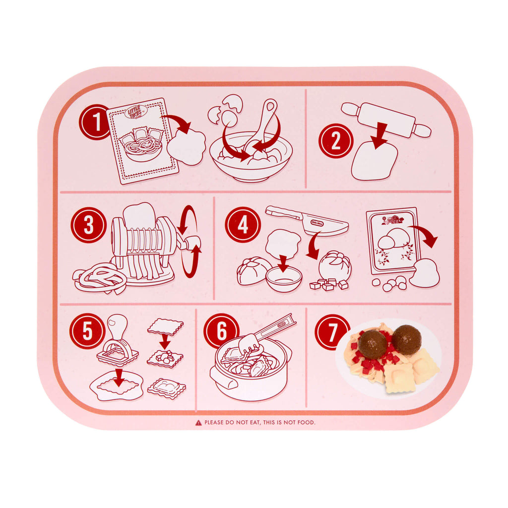 Creative Chefs™ Italian Restaurant Kit - Creative Chefs Italian Restaurant Kit Designed for Pretend Pasta Making and Restaurant Role Play