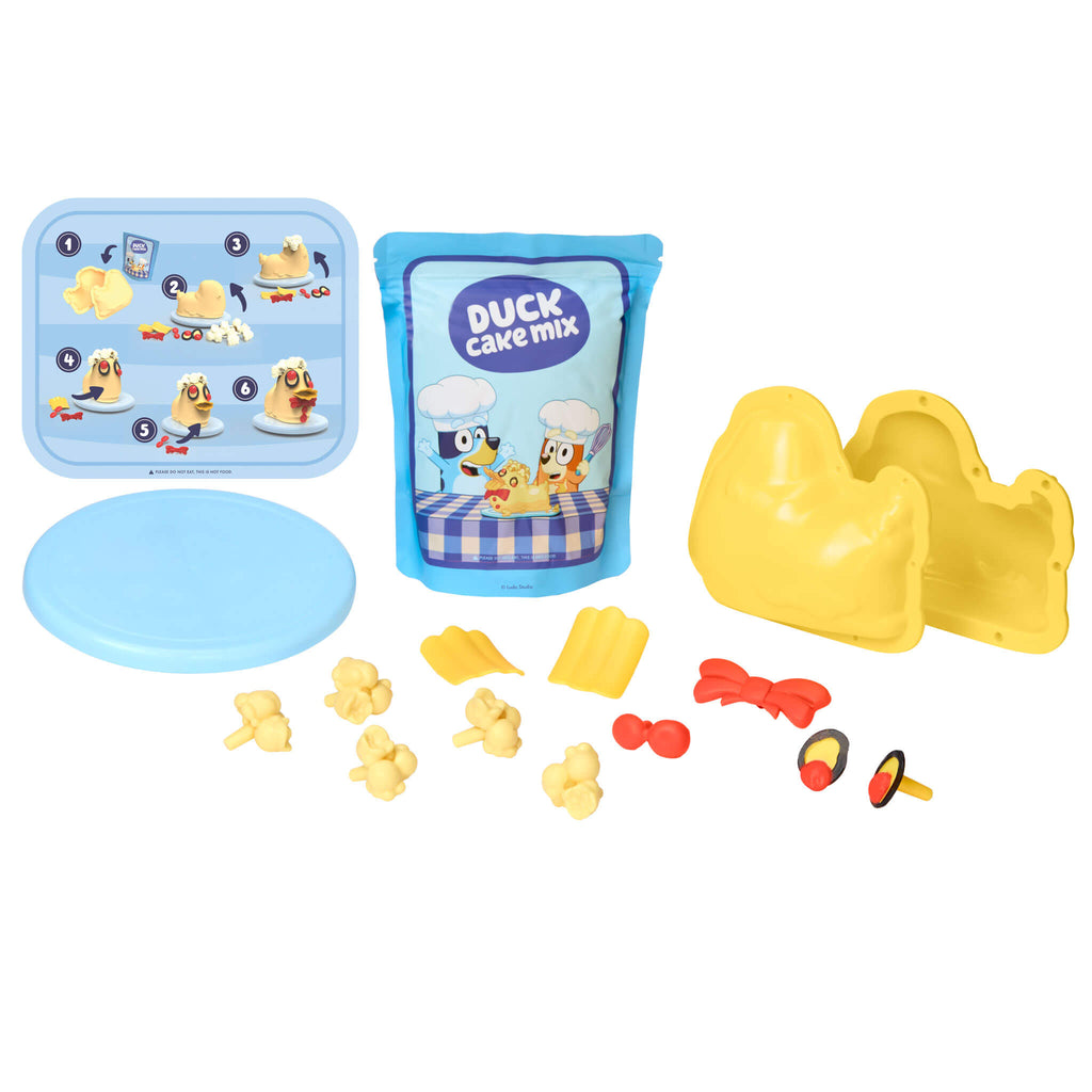 Creative Chefs™ Bluey - Duck Cake Kit - Creative Chefs Bluey Duck Cake Kit Designed for Creative Dessert Role Play