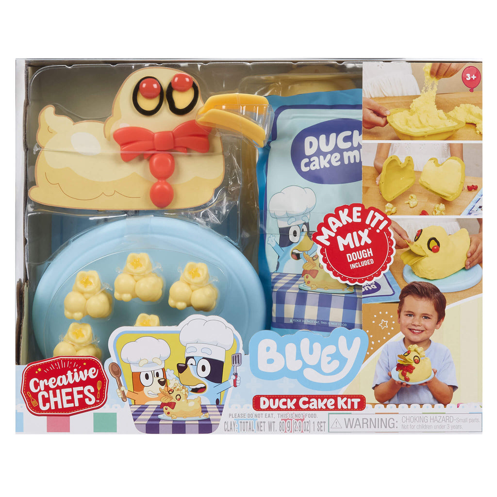 Creative Chefs™ Bluey - Duck Cake Kit - Creative Chefs Bluey Duck Cake Kit Designed for Creative Dessert Role Play