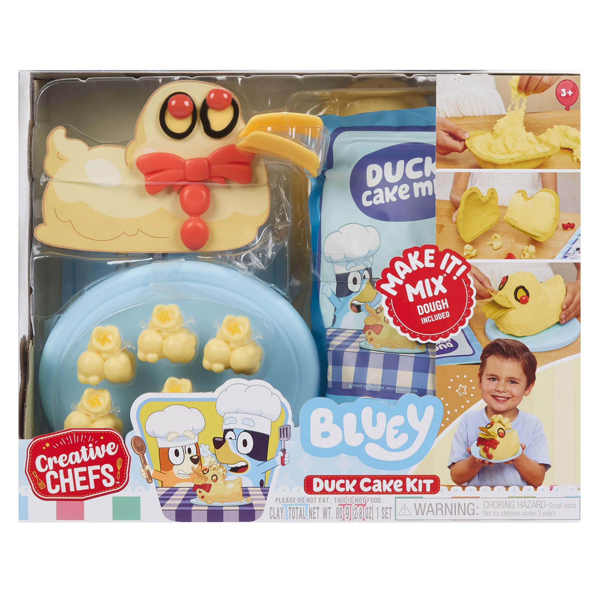Creative Chefs™ Bluey - Duck Cake Kit - Creative Chefs Bluey Duck Cake Kit Designed for Creative Dessert Role Play