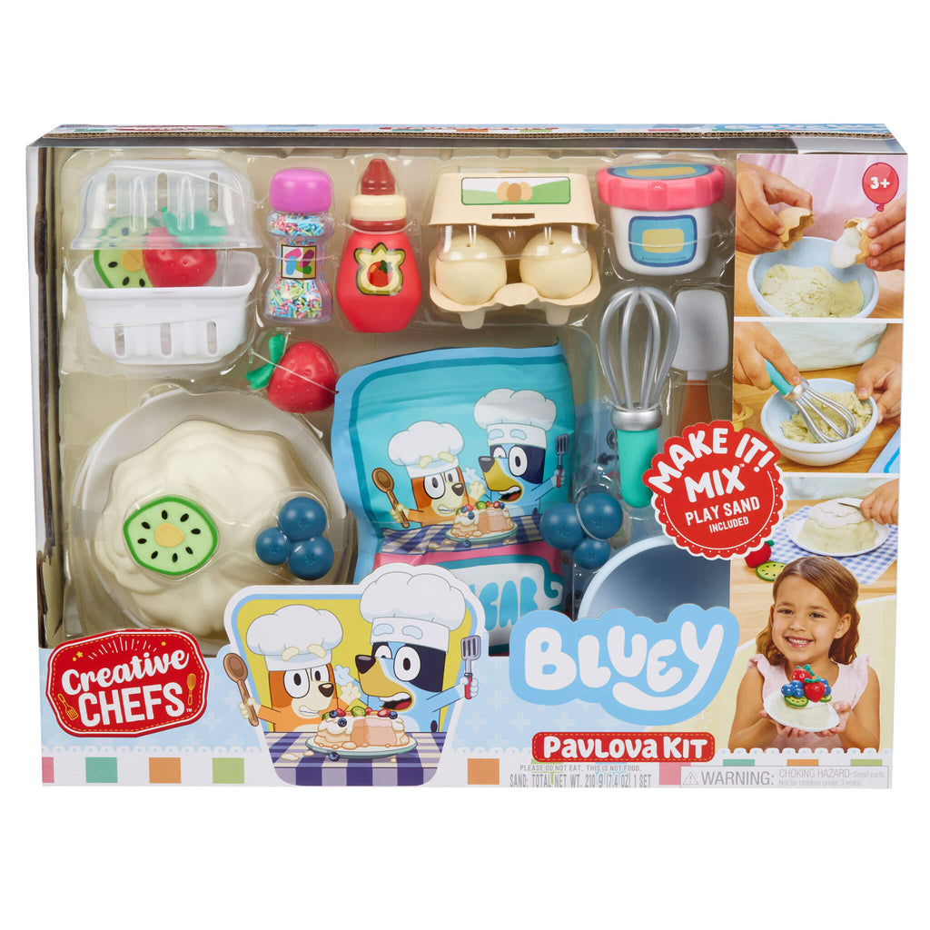 Creative Chefs™ Bluey - Pavlova Kit - Creative Chefs Bluey Pavlova Kit Designed for Imaginative Baking and Group Play