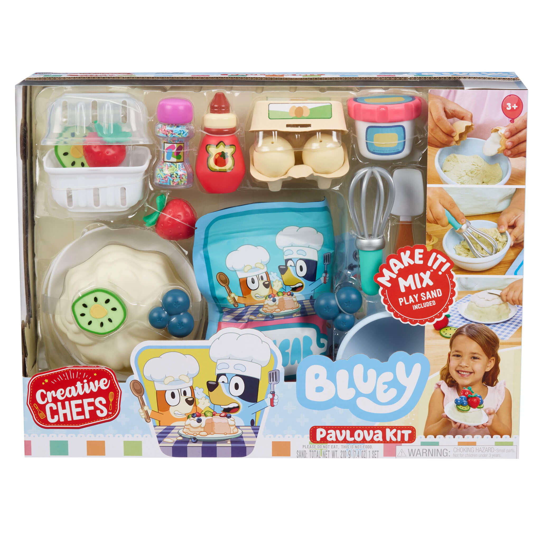Creative Chefs™ Bluey - Pavlova Kit - Creative Chefs Bluey Pavlova Kit Designed for Imaginative Baking and Group Play