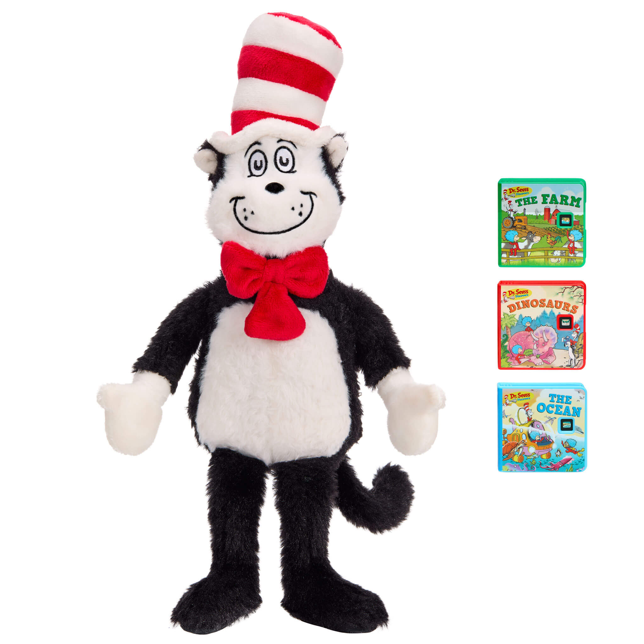 Story Dreamers™ Cat in the Hat Plush™ - Story Dreamers Character Plush Designed for Responsive Storytime and Cuddly Play