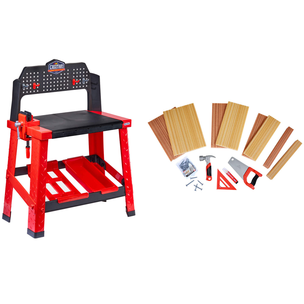 Creative Construction™ Workbench - Creative Construction Workbench Designed for Open-Ended Workshop and Project Play