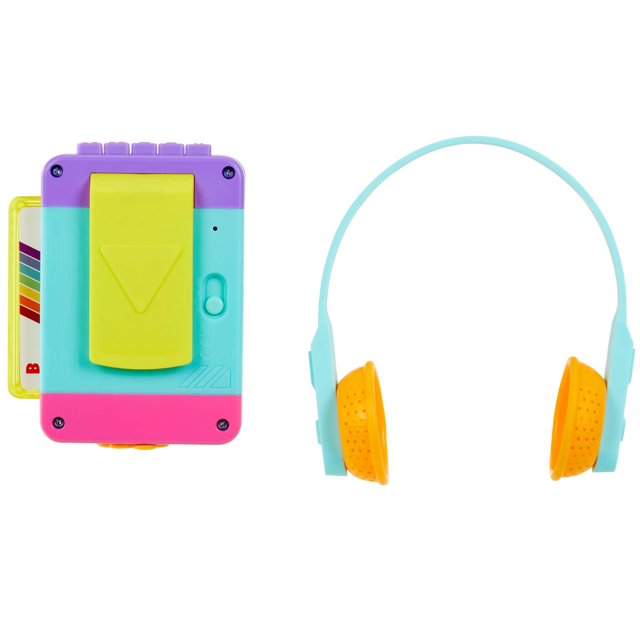 Old School™ Rainbow Remix Music Player - Rainbow Remix Toddler Music Player Designed for Musical Play and Early Learning