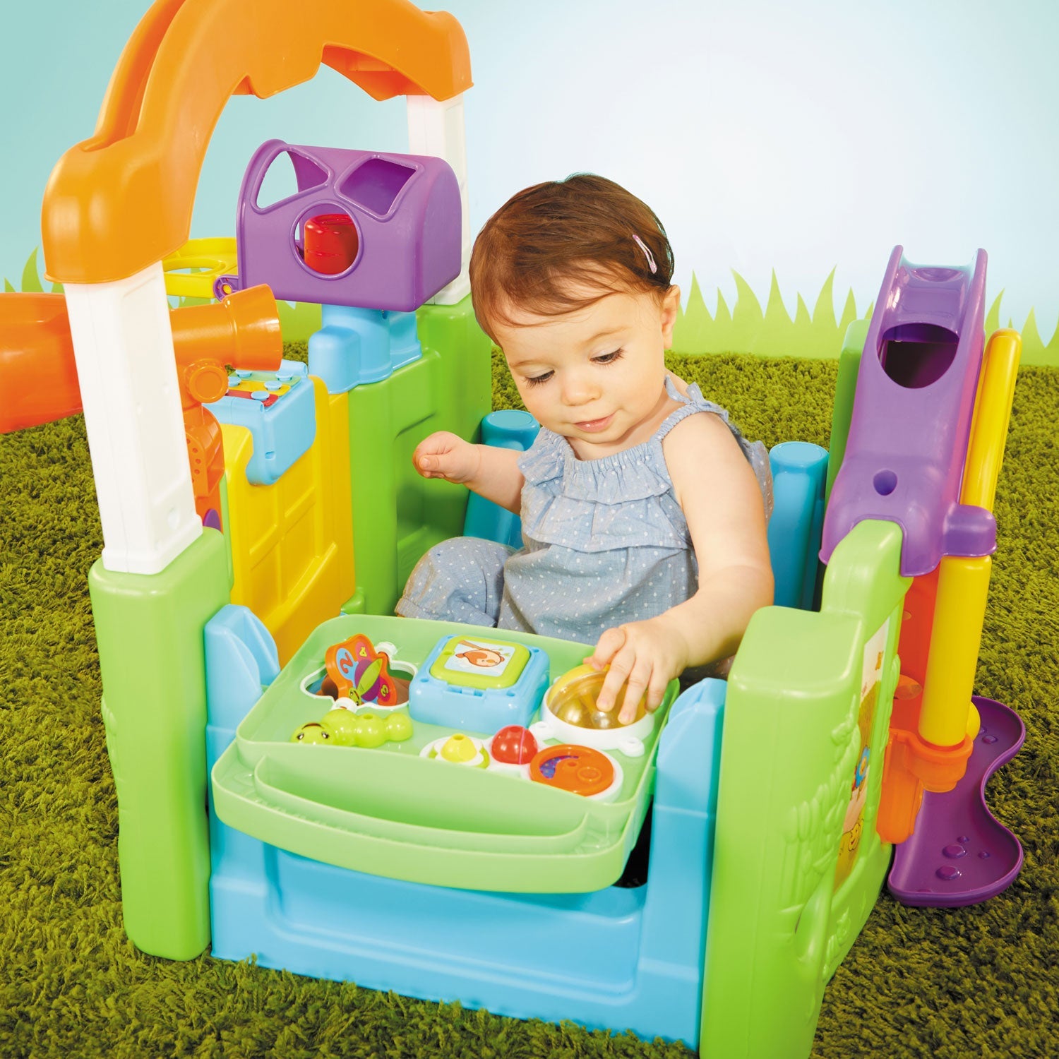 Activity Garden™ - Convertible Baby Activity Garden Designed for Sensory Discovery and Early Play